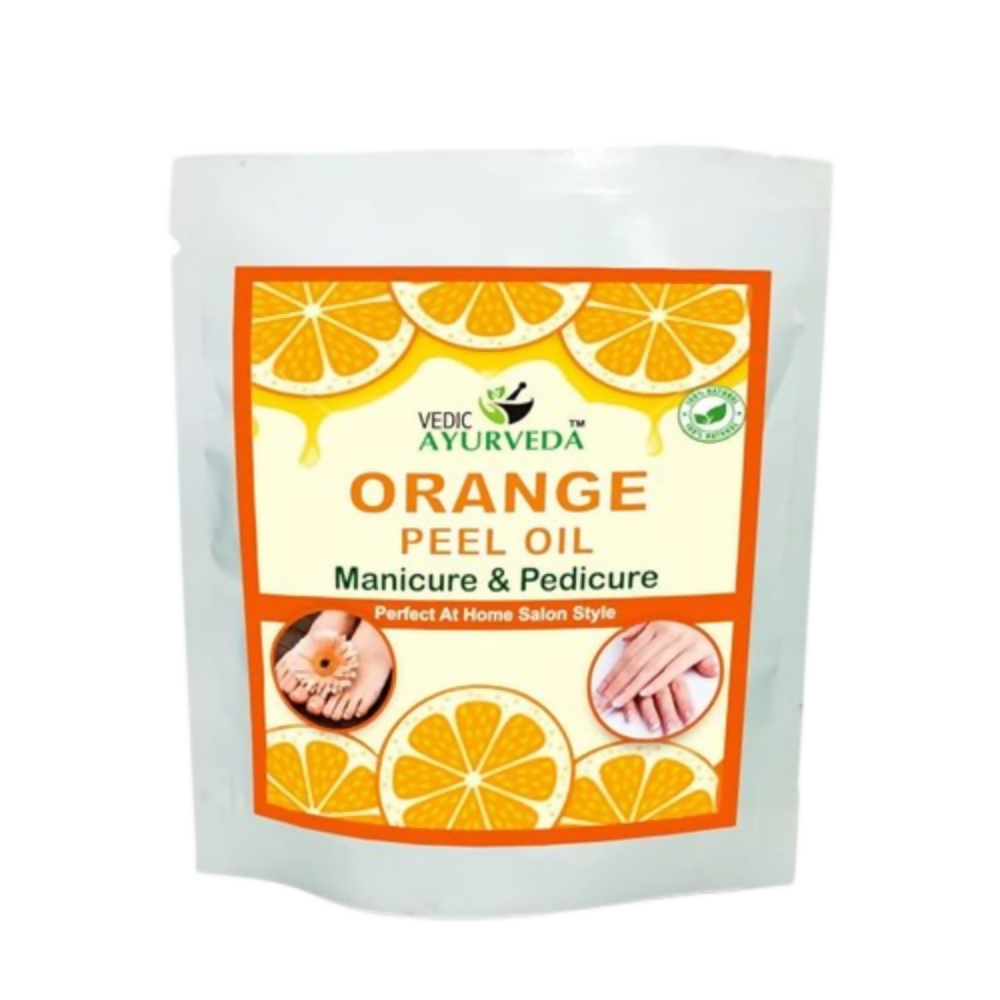 VedicAyurveda Manicure Pedicure Spa Kit Orange Peel Oil - Dista