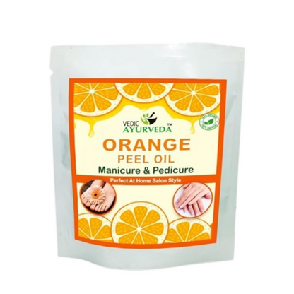 VedicAyurveda Manicure Pedicure Spa Kit Orange Peel Oil - Dista