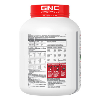 GNC Pro Performance 100% Whey Protein Muscle Growth Chocolate Supreme - Distacart