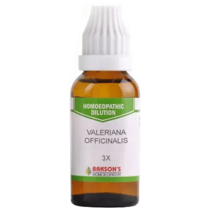 Bakson's Homeopathy Valeriana Officinalis Dilution - Distacart
