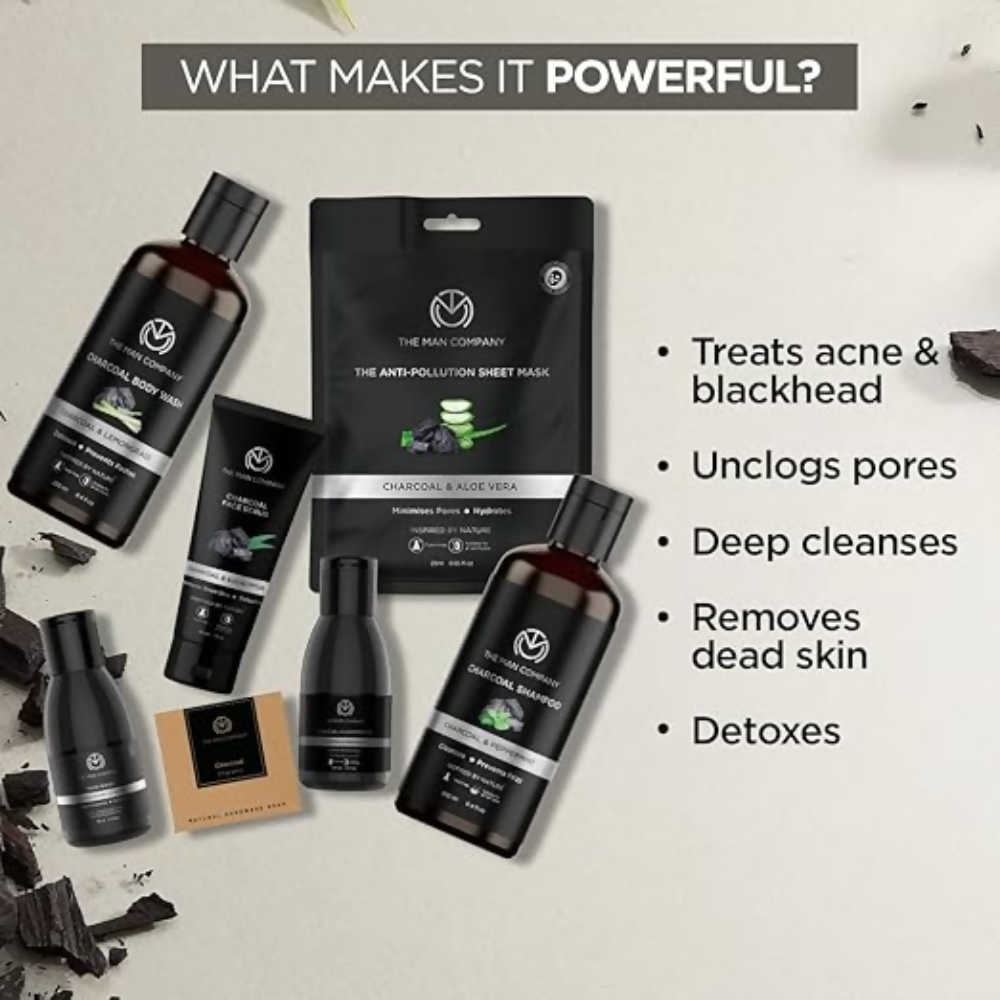 The Man Company Ultimate Charcoal Detan Kit - Dista