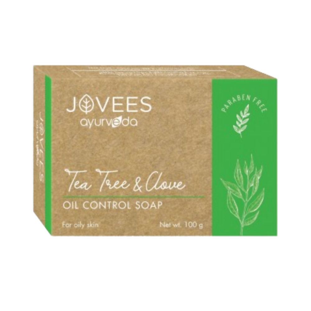 Jovees Tea Tree & Clove Oil Control Soap - Distacart
