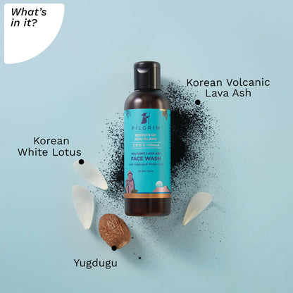 Pilgrim Face Wash with Yugdugu & White Lotus - Distacart