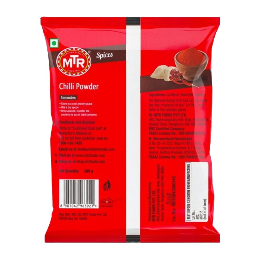 MTR Chilli Powder - Distacart