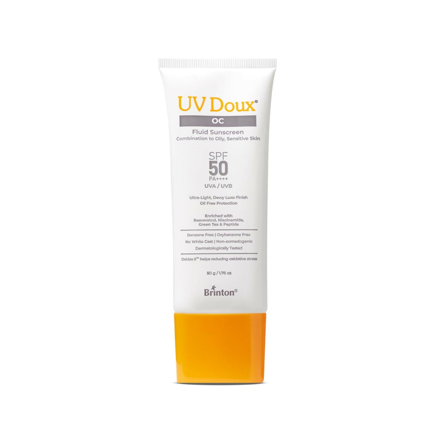 Brinton Uv Doux Oc Fluid Sunscreen - Dista