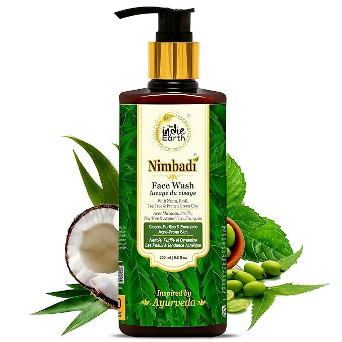 The Indie Earth Nimbadi Facewash Inspired by Ayurveda - Distacart
