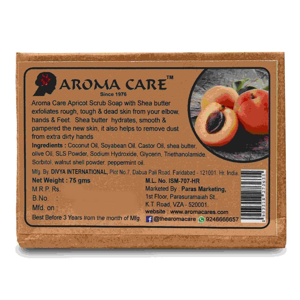 Aroma Care Handmade Apricot Scrub Soap - Distacart