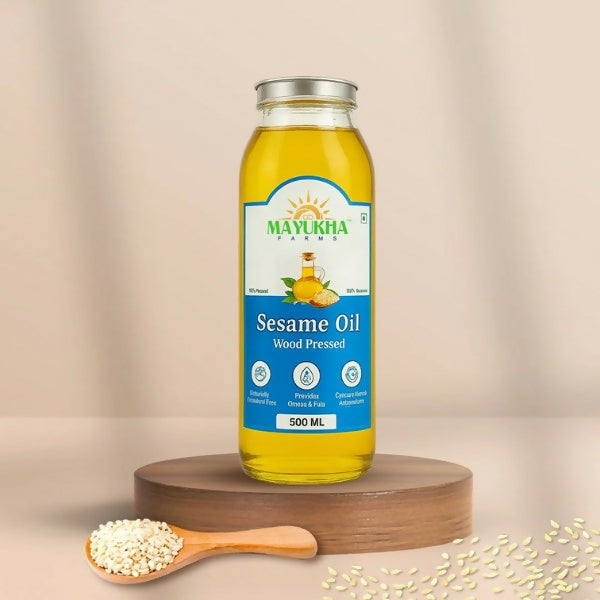Mayukha Farms Wood Pressed Sesame Oil - Distacart