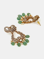 Thumbnail for Ruby Raang Maharani Pendant Necklace And Earrings - Distacart