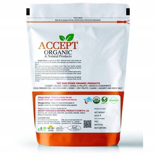 Accept Organic Maize Daliya