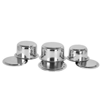 Sumeet Stainless Steel Tope/Patila Cookware Set with Lid - Dista