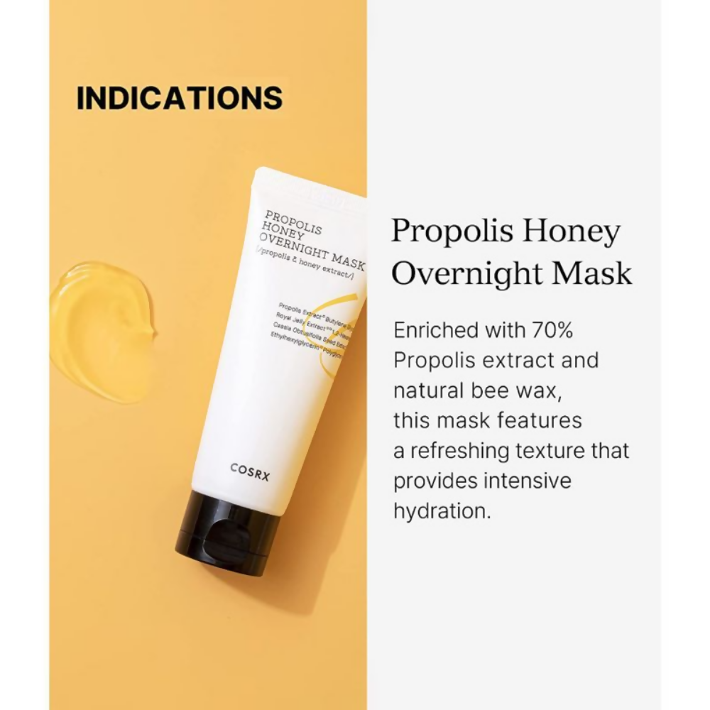 Cosrx Full Fit Propolis Honey Overnight Mask - Distacart