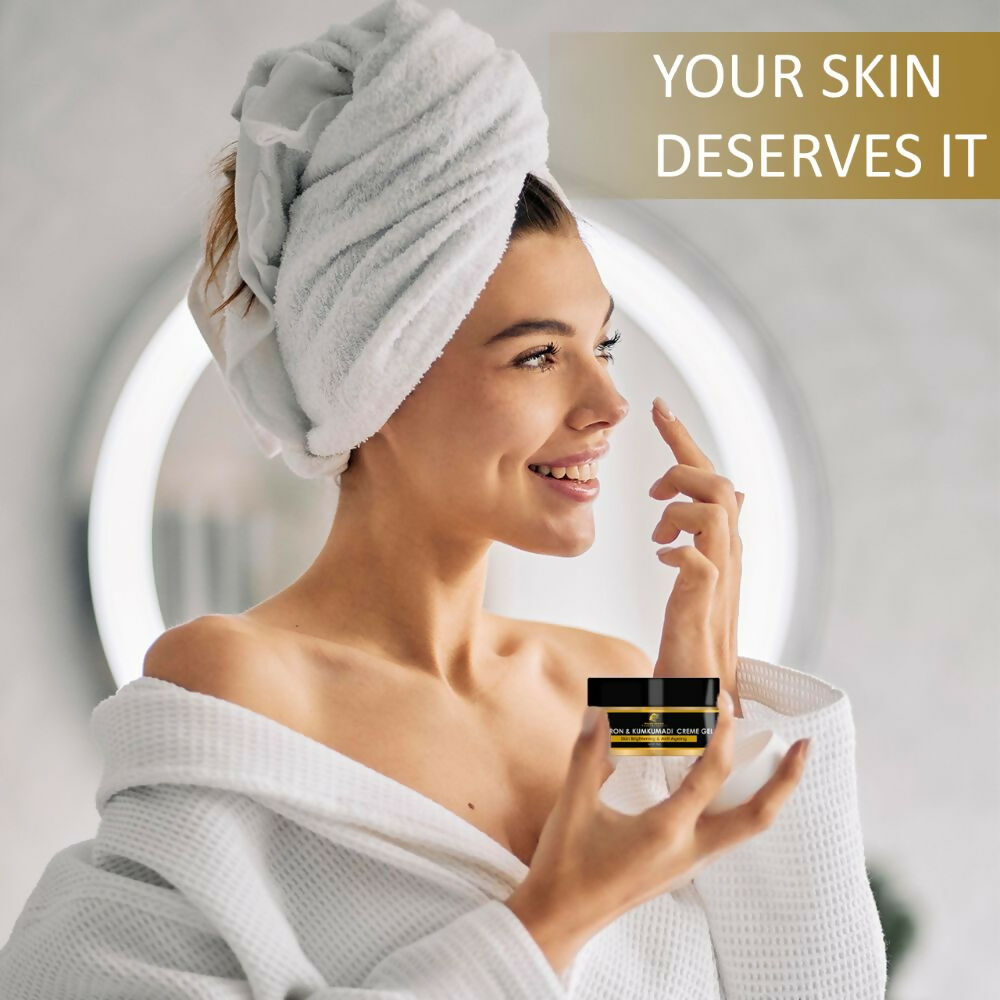 Beauty Secrets Saffron & Kumkumadi Face Cream Gel - Distacart