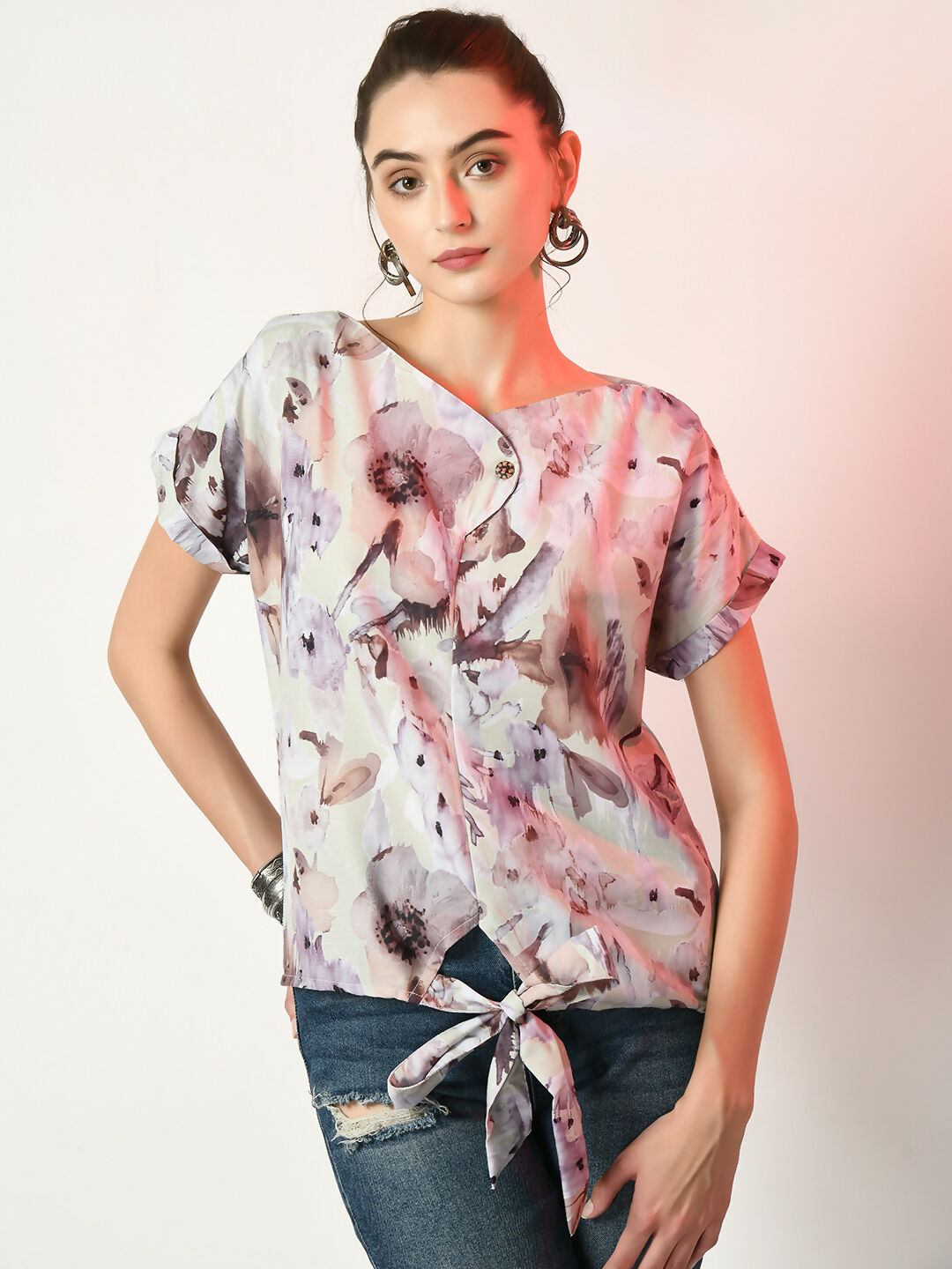 Myshka Women's Multi Printed Top - Distacart