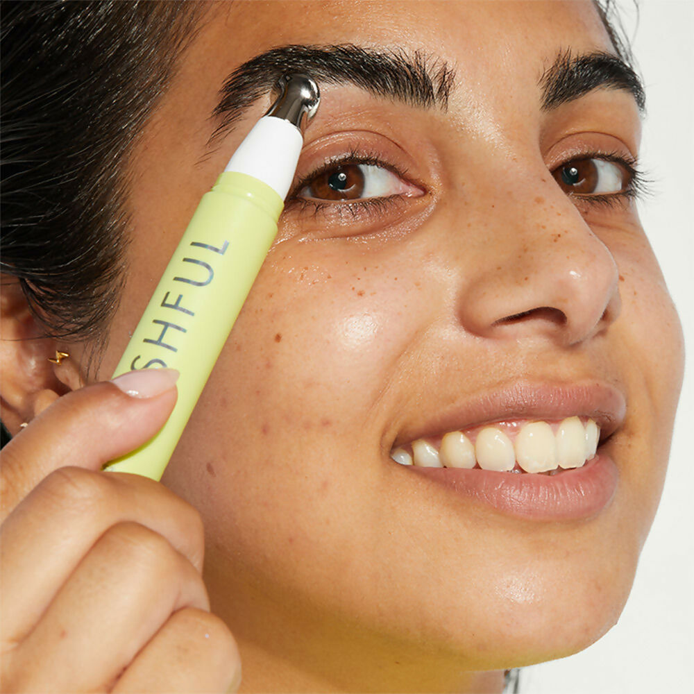 Wishful By Huda Beauty Eye Lift & Contour 1% Bakuchiol & Peptide Serum Refill - Korean Skincare - Distacart