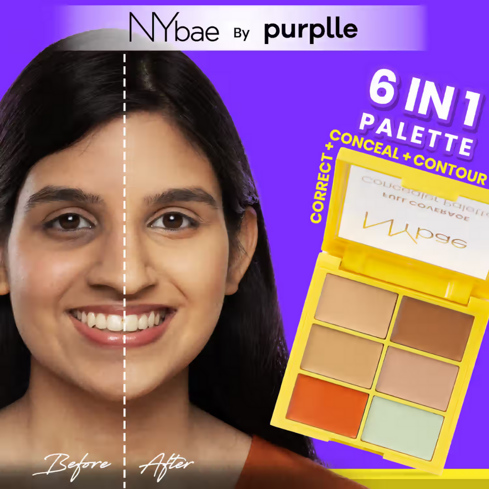 NY Bae Full Coverage Concealer Palette - Fair Lady - Distacart