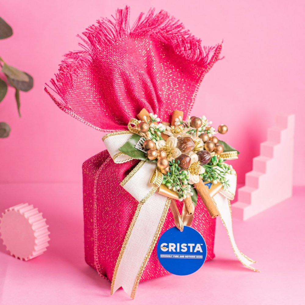 Crista Spices Earthy Spice Potli - Pink - Distacart
