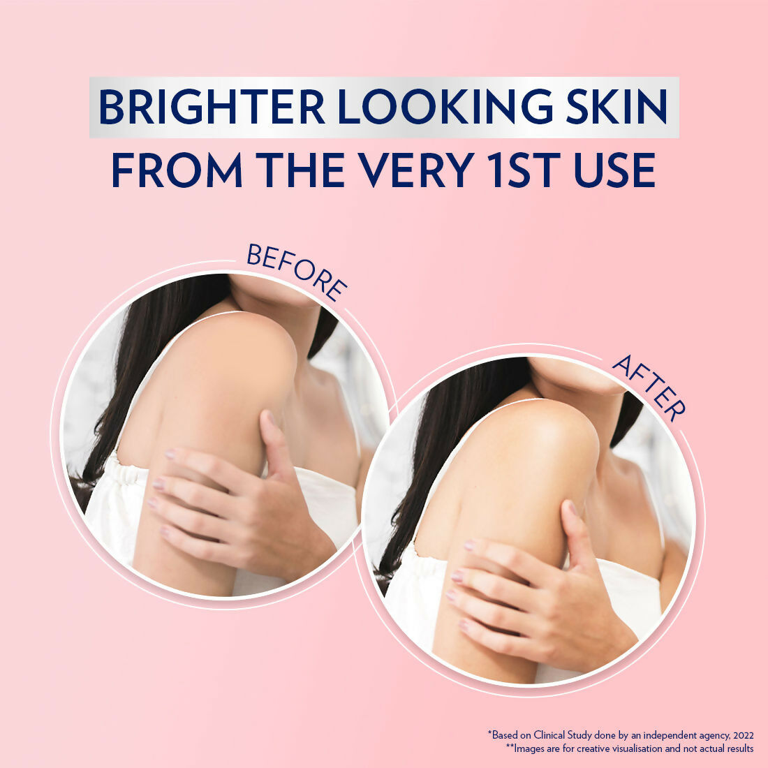 Vaseline Daily Bright & Calming Body Serum Spray - Distacart