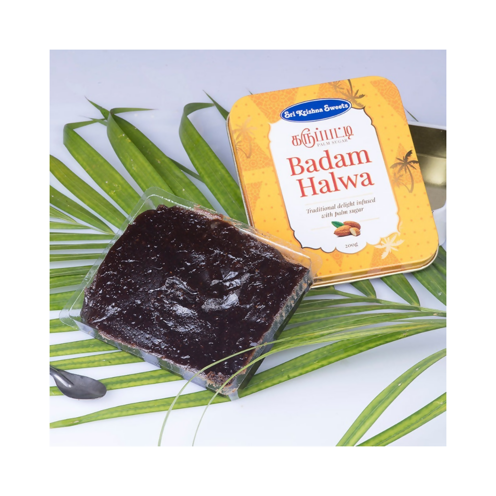 Sri Krishna Sweets Karupatti Badam Halwa - Distacart