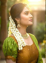 Thumbnail for Teeya Creation Womens New Trendy Festive Season Designer Lehenga Choli Set - Green - Dista