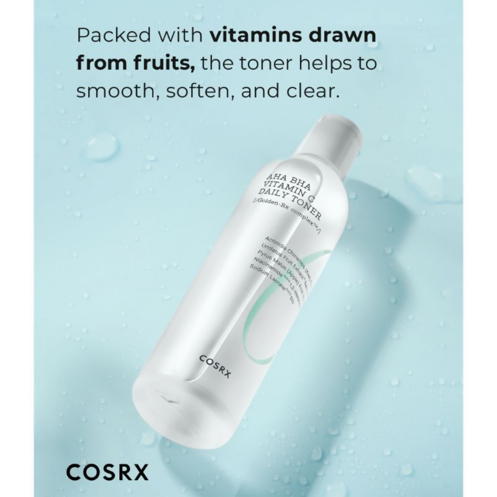 Cosrx Refresh AHA BHA Vitamin C Daily Toner - Distacart
