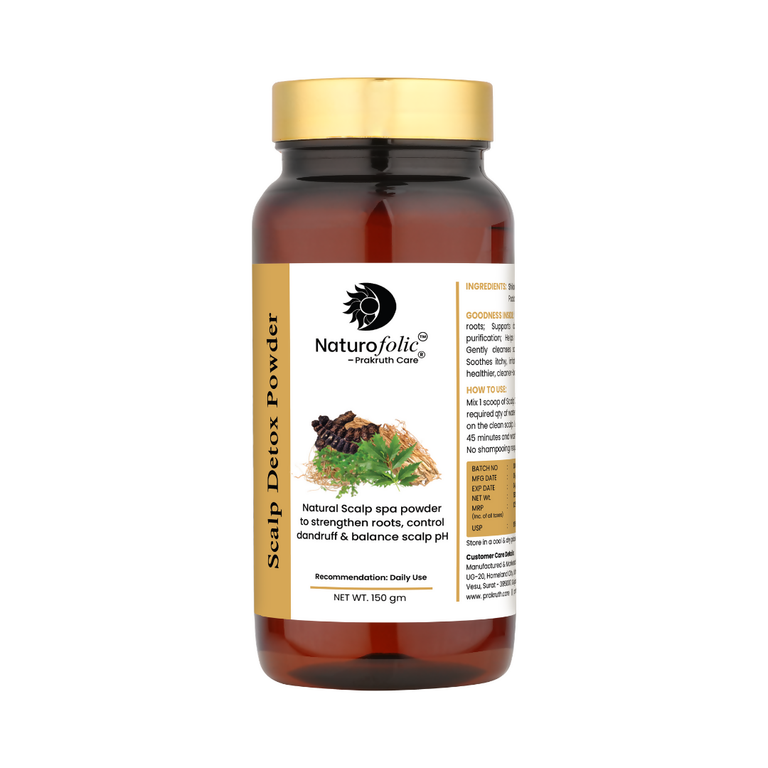 Prakruth Care Ayurvedic Inspired Scalp Detox Powder - Dista