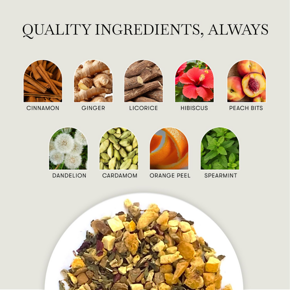 Luxmi Estates Peach Mint Herbal Infusion - Dista