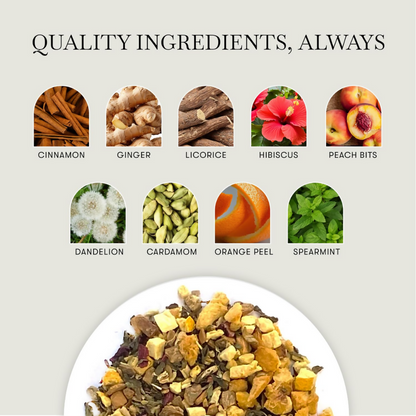Luxmi Estates Peach Mint Herbal Infusion - Dista