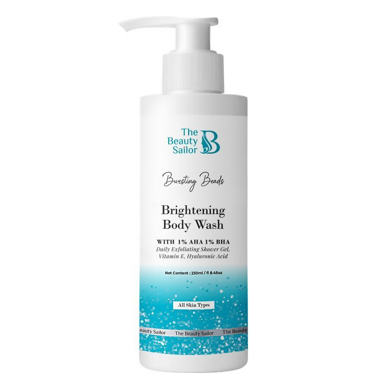 The Beauty Sailor Bursting Beads Body Wash Made With 1% AHA & BHA - Distacart
