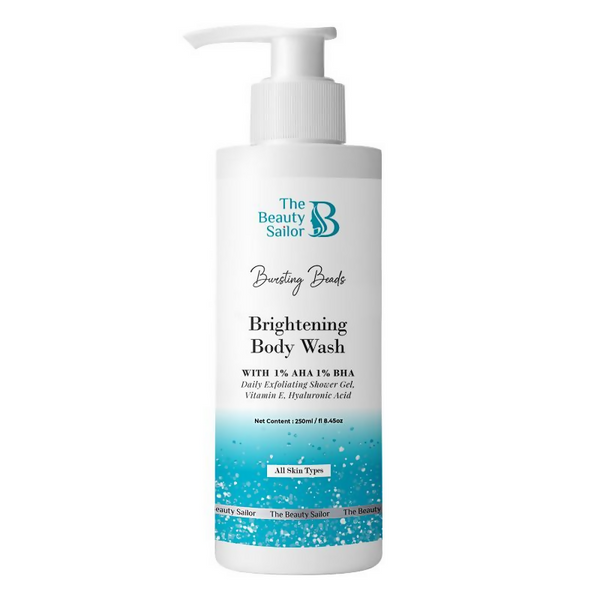 The Beauty Sailor Bursting Beads Body Wash Made With 1% AHA & BHA - Distacart