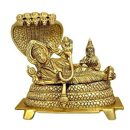 Umi Lord Vishnu and Lakshmi Maa On Shesha Naag - Distacart