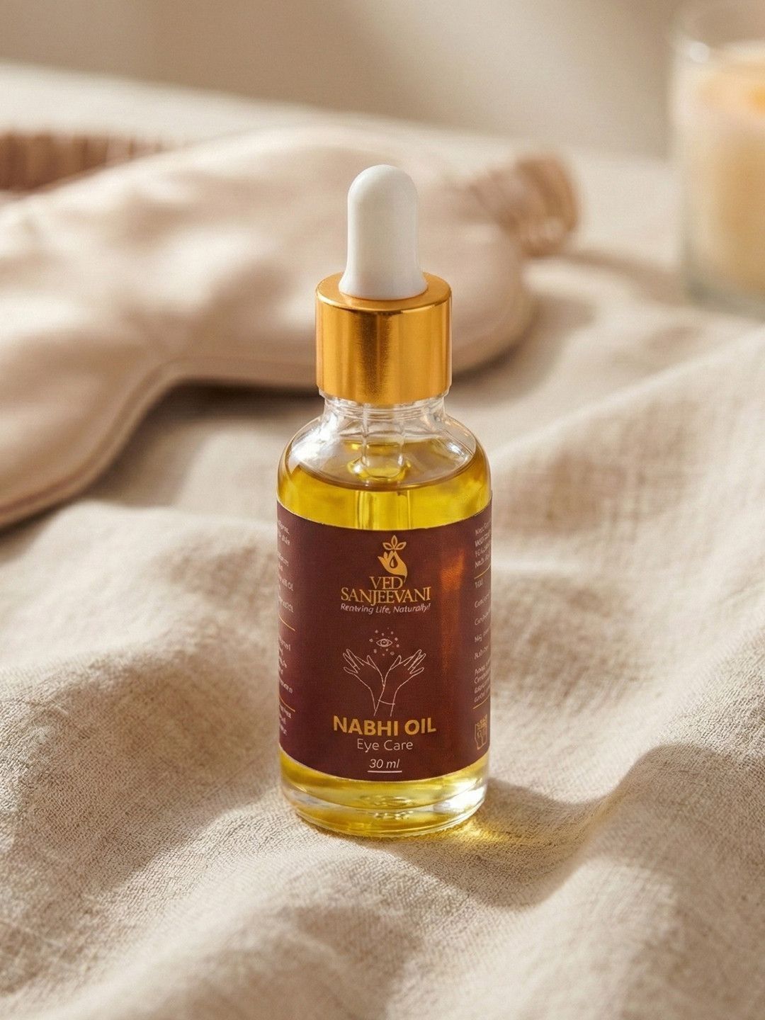 Ved Sanjeevani Eye Care Nabhi Oil - Dista