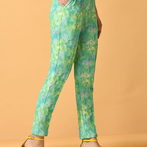 Myshka Women's Multi Slim Fit Party Trouser - Distacart