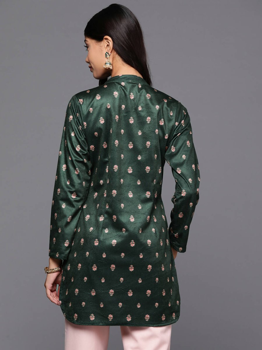 Ahalyaa Women's Traditional wear Tunic - Green - Distacart