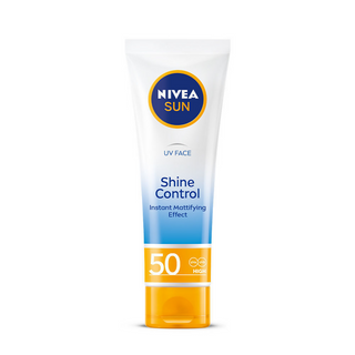 Nivea Sun Shine Control SPF 50 Sunscreen Ultra Matte, No White Cast, Instant UV Protection - Distacart