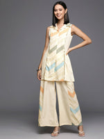 Thumbnail for Ahalyaa Women's Traditional Wear Co-ods - Off-white - Distacart
