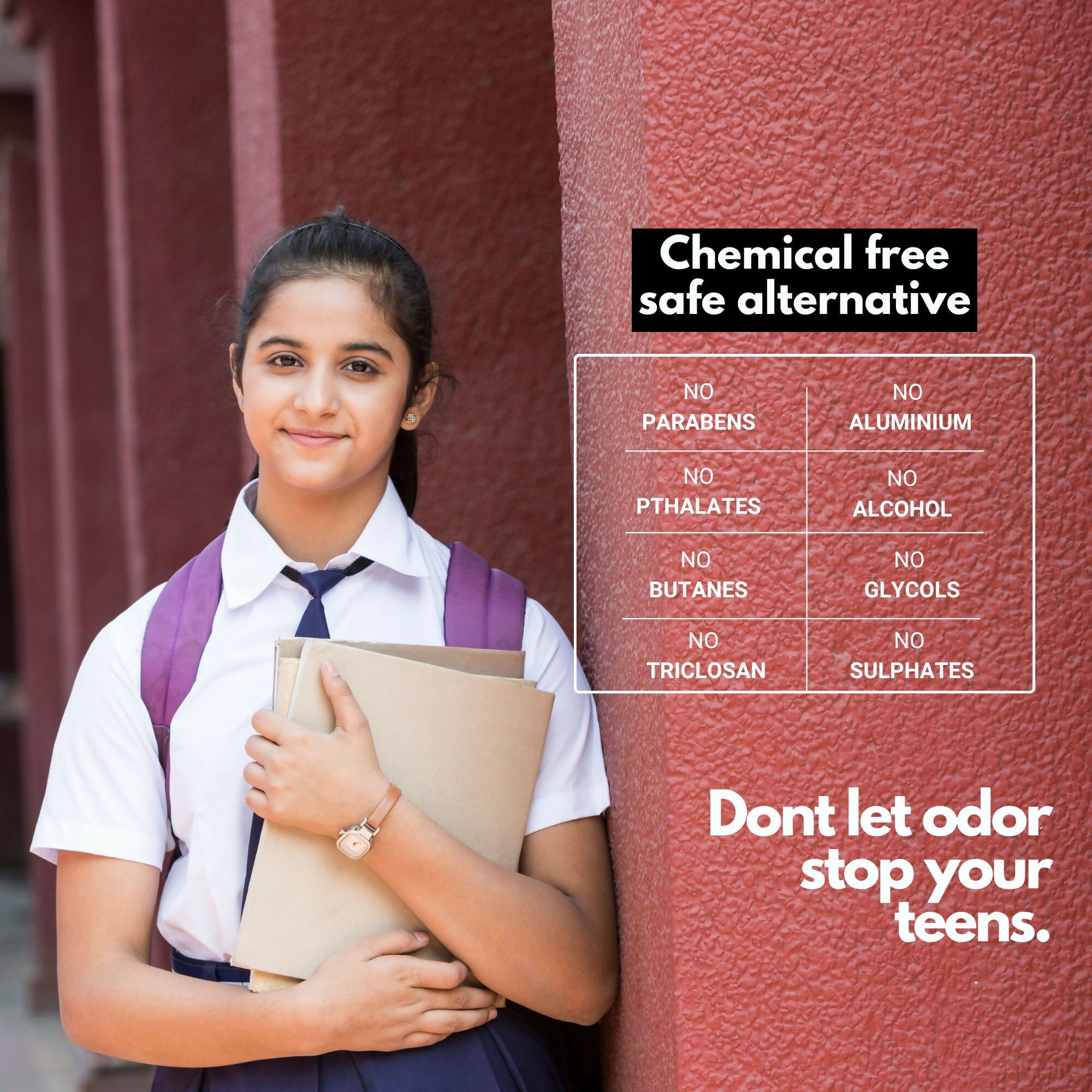 Bitamin Natural Deodorant Strawberry, Cotton Vanilla Teens