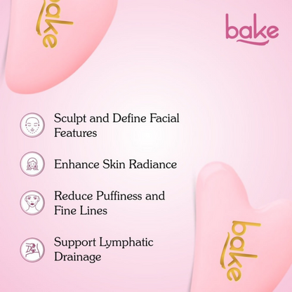 Bake Quartz Gua Sha Face Massage Tool - Distacart