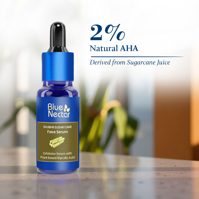 Blue Nectar AHA Exfoliating Face Serum - Distacart