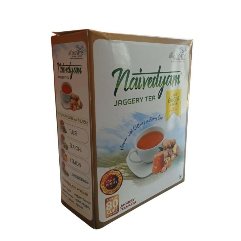 Naivedyam Classic Ginger Flavour Jaggery Tea - Distacart