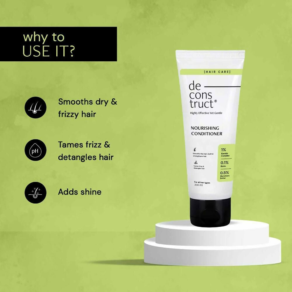 Deconstruct Nourishing Conditioner Biotin For Frizzy Free & Smooth Hair - Distacart