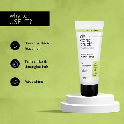 Deconstruct Nourishing Conditioner Biotin For Frizzy Free & Smooth Hair - Distacart