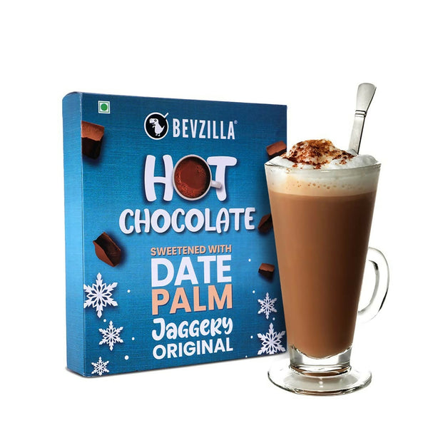 Bevzilla Hot Chocolate Powder (Original) Drink Powder With Organic Date Palm Jaggery - Distacart