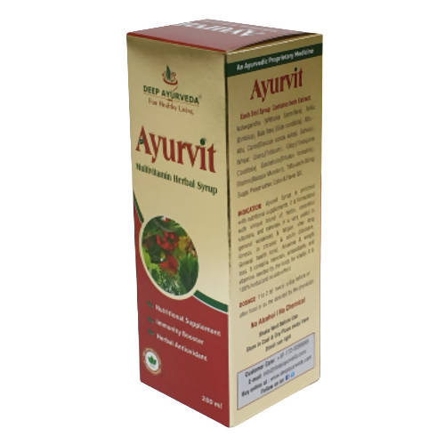 Deep Ayurveda Ayurvit Multivitamin Syrup - Distacart