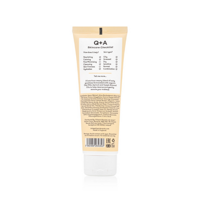 Q+A Oat Milk Cream Cleanser - Distacart