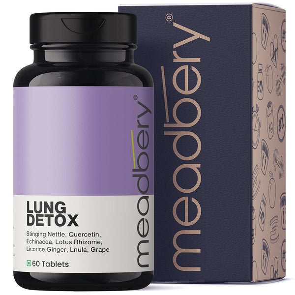 Meadbery Lung Detox Tablets - Distacart