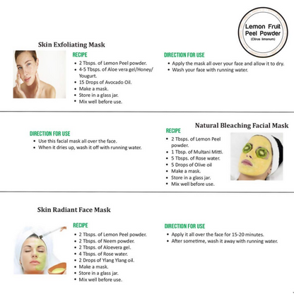 VedicAyurveda Lemon Peel Powder - Dista