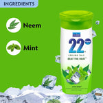 Thumbnail for VI-JOHN 22 Degree Cooling Talc Beat the Heat Neem and Mint