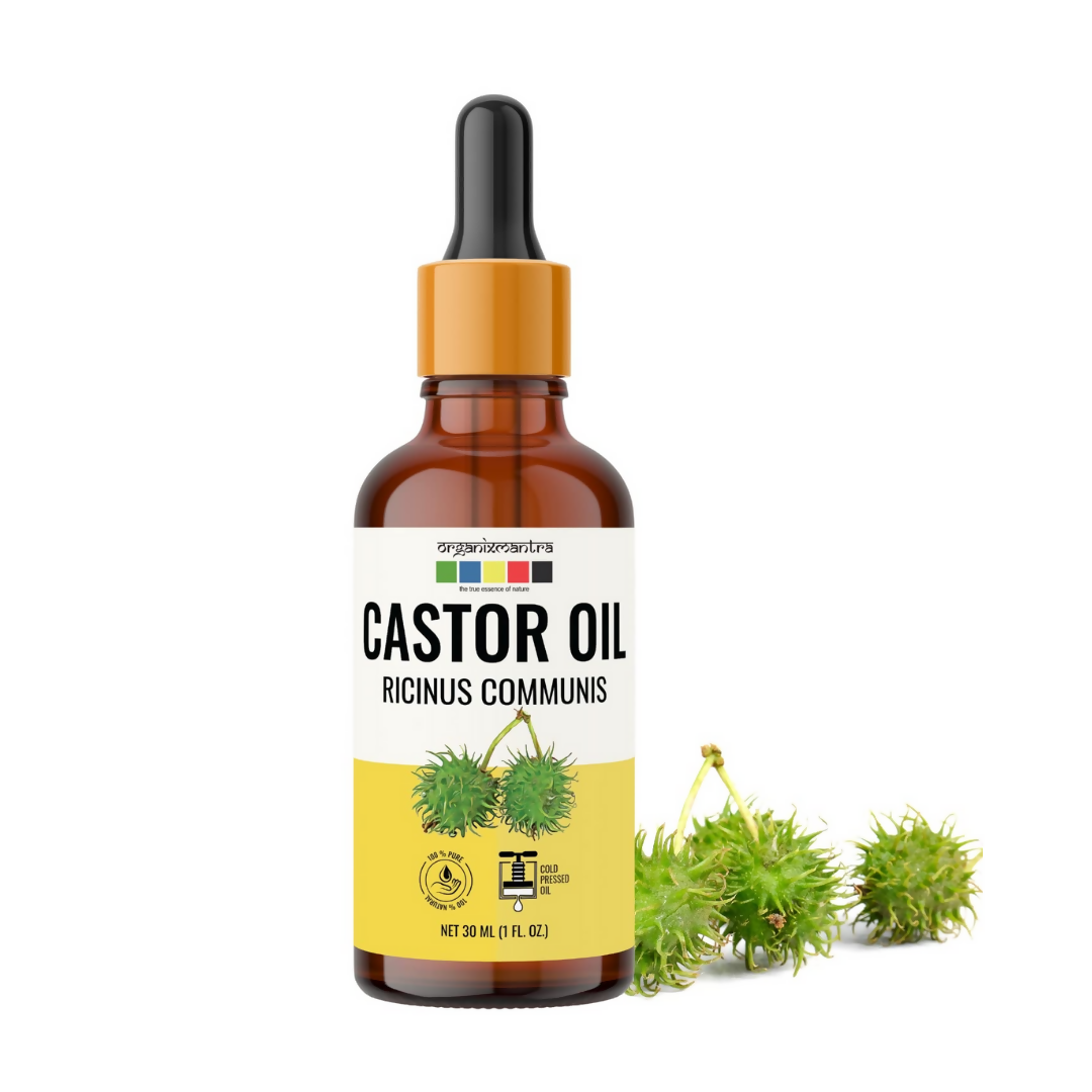 Organix Mantra Castor Body Oil for Hair, Eyebrows & Eyelashes Growth - Distacart