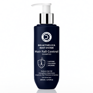 Dermistry Caffeine Collagen Wheat Protein Anti-Hair Fall Control Shampoo - Distacart